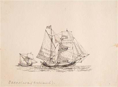 Teckning - Sjöhistoriska museet - SB 1453