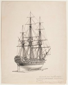 Teckning - Sjöhistoriska museet - OB 440