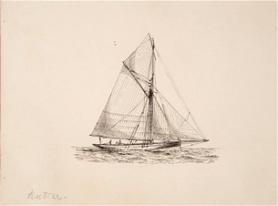 Teckning - Sjöhistoriska museet - SB 1450