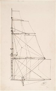 Teckning - Sjöhistoriska museet - OB 454