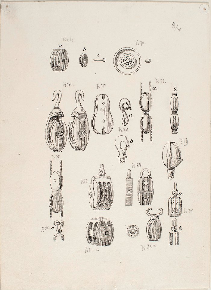 Teckning - Sjöhistoriska museet - OB 462