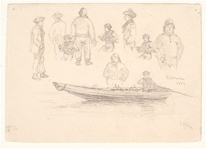 Teckning - Sjöhistoriska museet - OB 223
