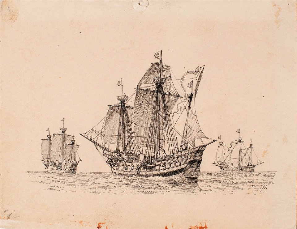 Teckning - Sjöhistoriska museet - OB 289