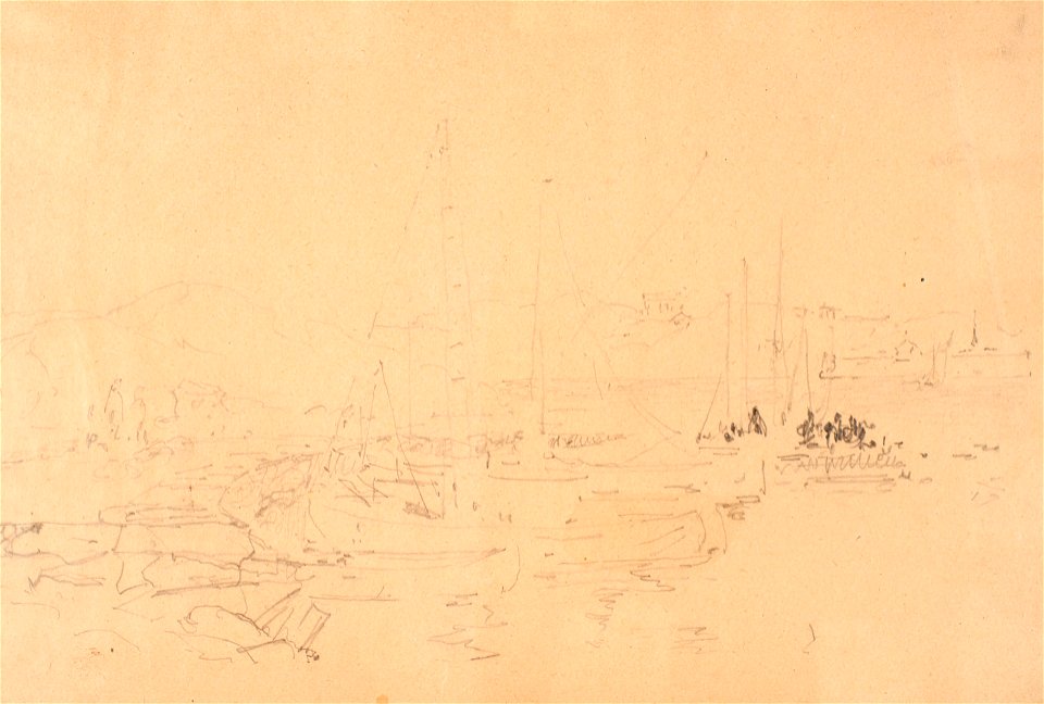 Teckning - Sjöhistoriska museet - SB 206