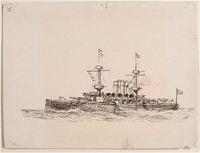 Teckning - Sjöhistoriska museet - OB 213