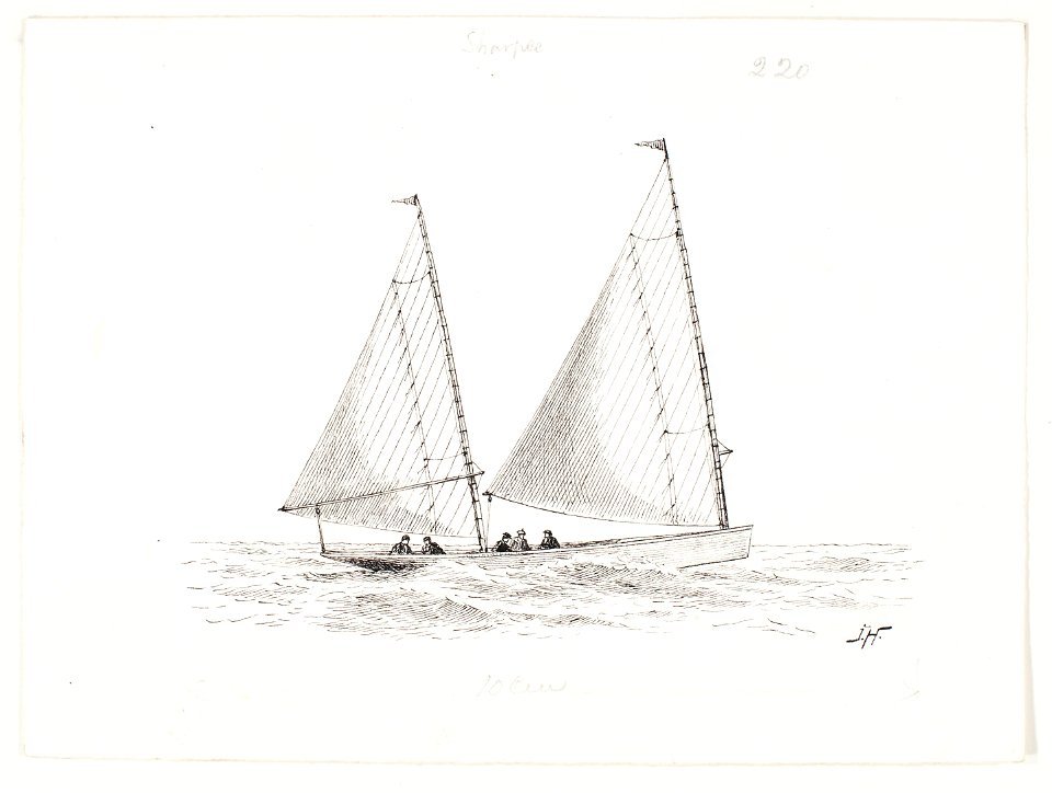 Teckning - Sjöhistoriska museet - OB 261