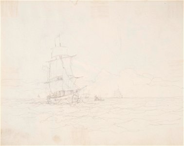 Teckning - Sjöhistoriska museet - SB 152