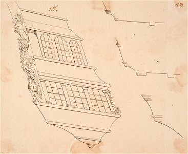 Teckning - Sjöhistoriska museet - SB 1380