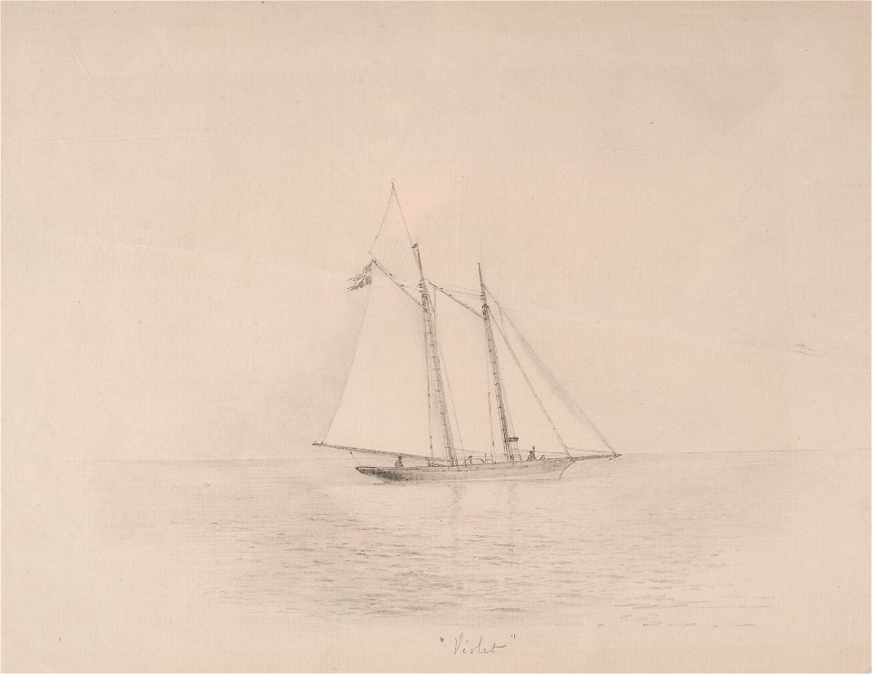 Teckning - Sjöhistoriska museet - OB 759