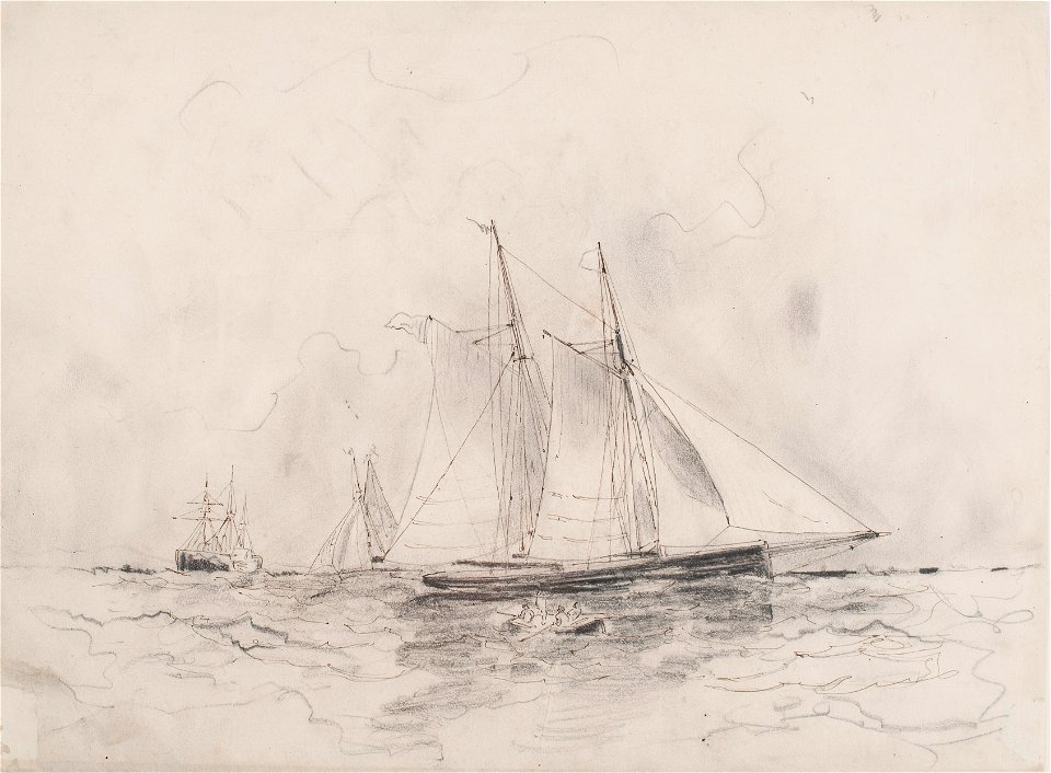Teckning - Sjöhistoriska museet - SB 246