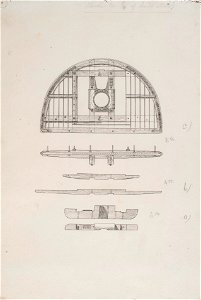 Teckning - Sjöhistoriska museet - OB 456a-c