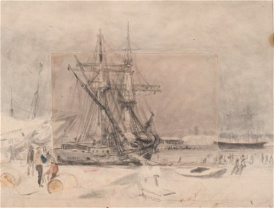 Teckning - Sjöhistoriska museet - SB 234 1