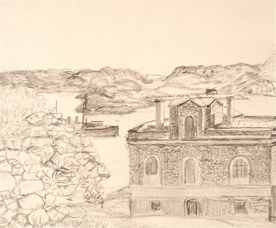 Teckning - Sjöhistoriska museet - SB 1525
