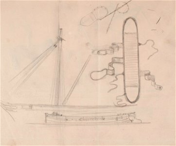 Teckning - Sjöhistoriska museet - OB 789