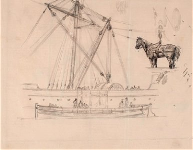 Teckning - Sjöhistoriska museet - OB 789 1