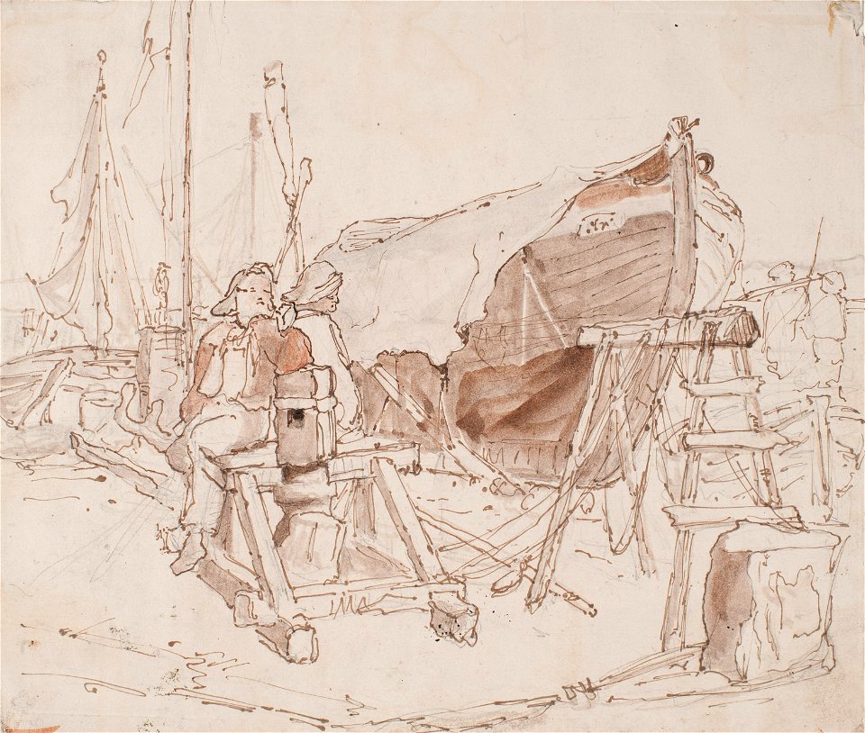 Teckning - Sjöhistoriska museet - SB 231