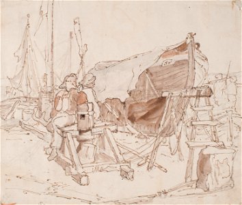 Teckning - Sjöhistoriska museet - SB 231