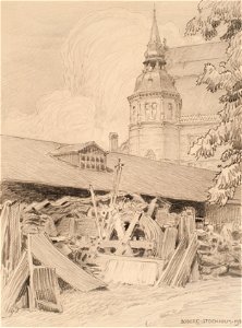 Teckning - Sjöhistoriska museet - OB 625