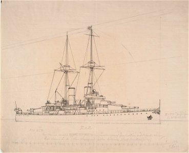 Teckning - Sjöhistoriska museet - OB 439