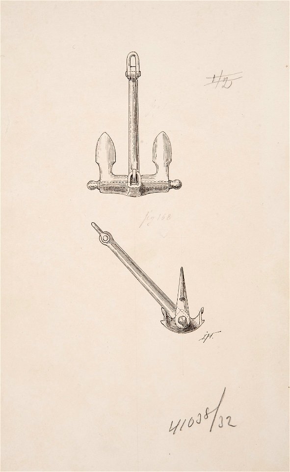 Teckning - Sjöhistoriska museet - OB 477