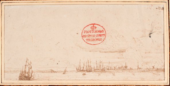 Teckning - Sjöhistoriska museet - OB 99