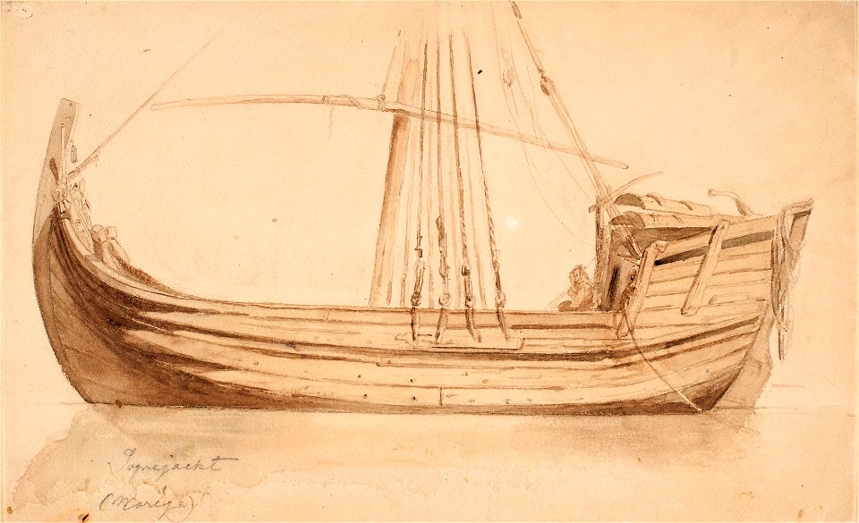 Teckning - Sjöhistoriska museet - SB 239