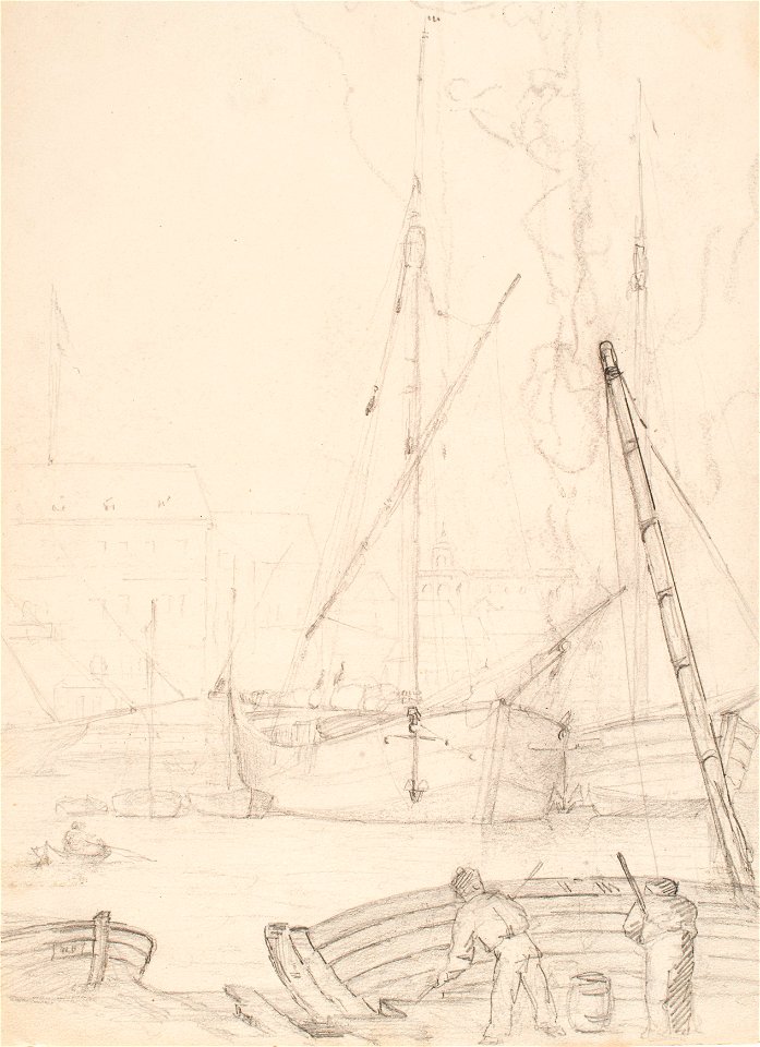 Teckning - Sjöhistoriska museet - SB 207