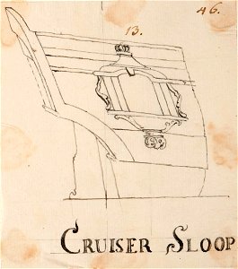 Teckning - Sjöhistoriska museet - SB 1376b