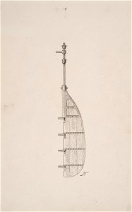 Teckning - Sjöhistoriska museet - OB 486