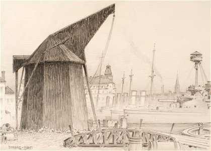 Teckning - Sjöhistoriska museet - OB 609