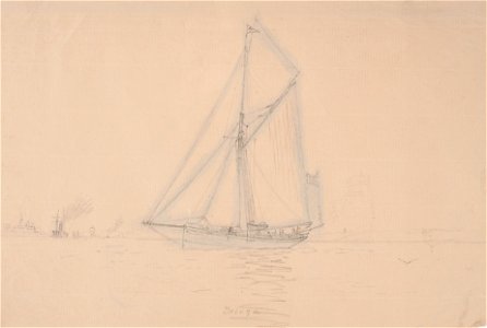 Teckning - Sjöhistoriska museet - SB 1425a