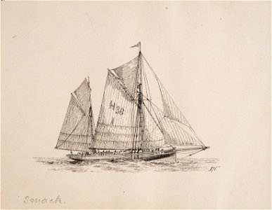 Teckning - Sjöhistoriska museet - SB 1449