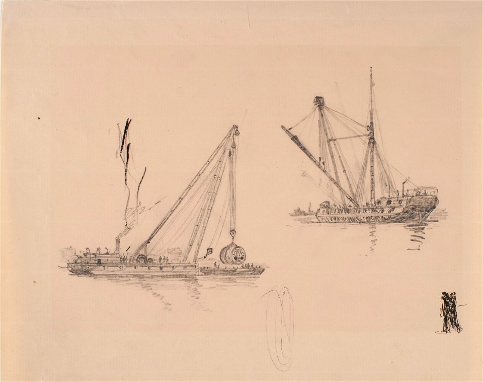 Teckning - Sjöhistoriska museet - OB 785a