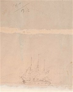 Teckning - Sjöhistoriska museet - SB 145