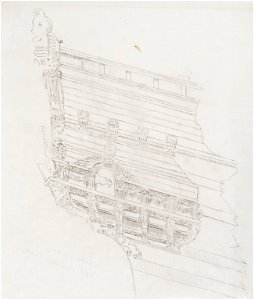 Teckning - Sjöhistoriska museet - OB 742
