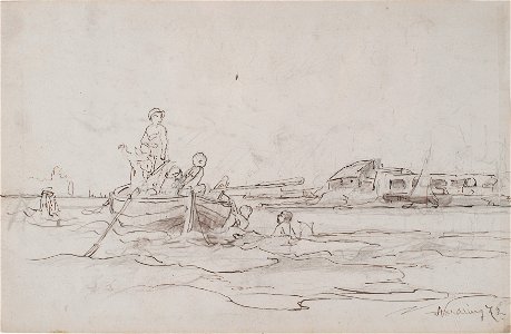 Teckning - Sjöhistoriska museet - SB 202