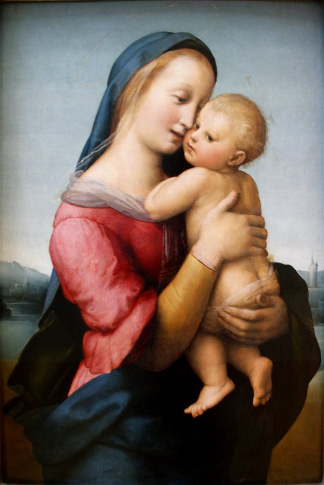 Tempi Madonna by Raffaello Sanzio - Alte Pinakothek - Munich - Germany 2017