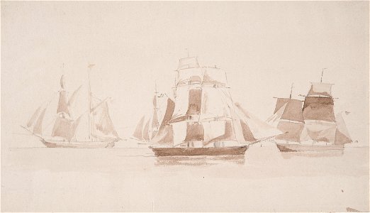 Teckning - Sjöhistoriska museet - SB 144 1
