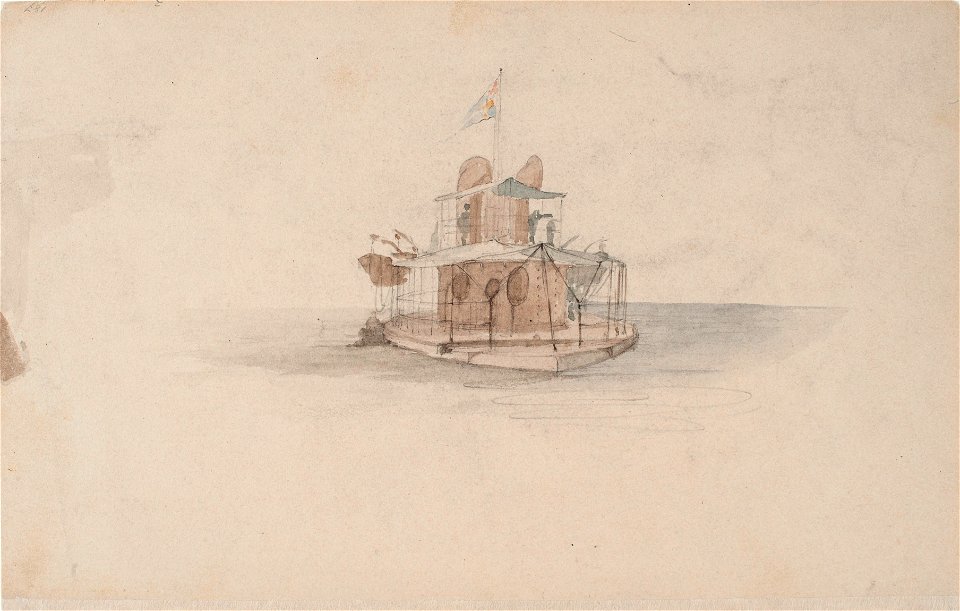 Teckning - Sjöhistoriska museet - SB 187