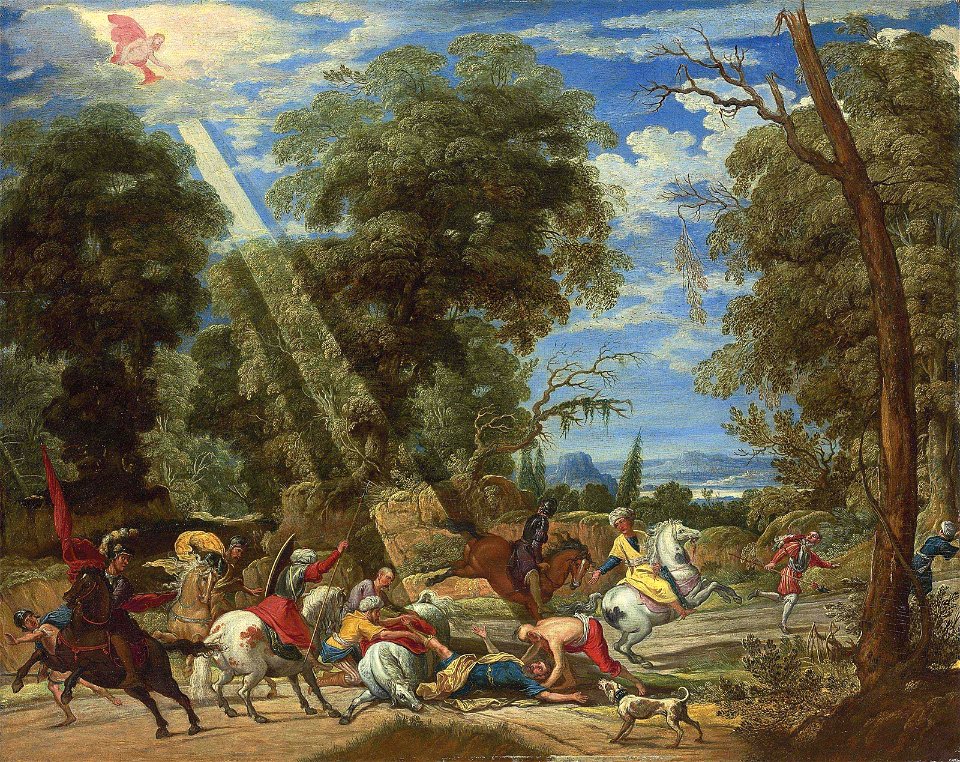 David Teniers (I) - The Conversion of Saint Paul