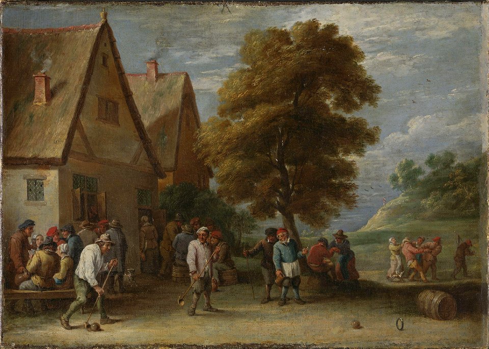 David Teniers (II) - Painting - NG.M.01640b - National Museum of Art, Architecture and Design
