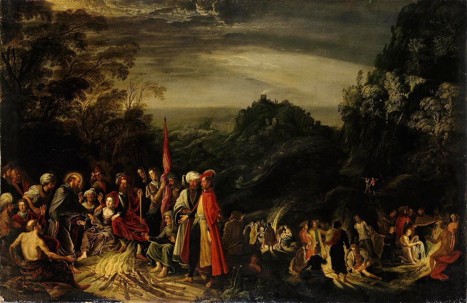 David Teniers (I) - Miracle of St Paul on the Island of Malta - WGA22058
