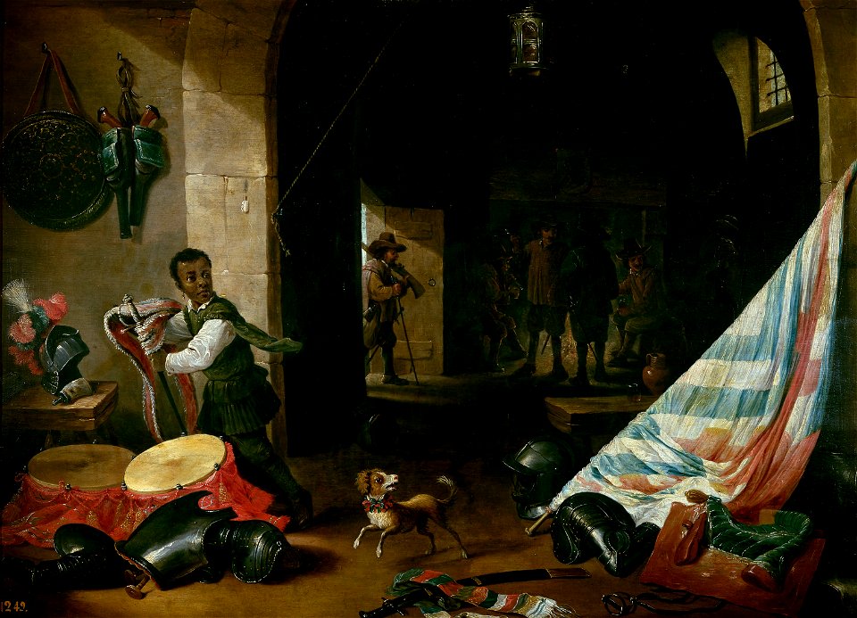 Abraham teniers-cuerpo de guardia-prado