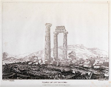 Temple of Jupiter Nemea - Gell William - 1810