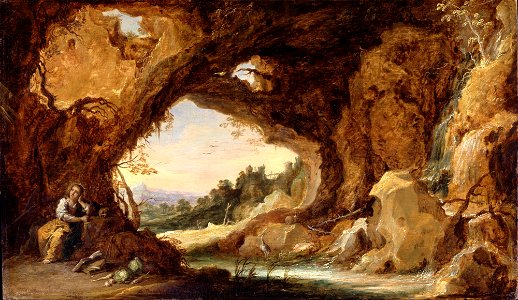Teniers, David the younger - St. Mary Magdalen in Penitence - Google Art Project