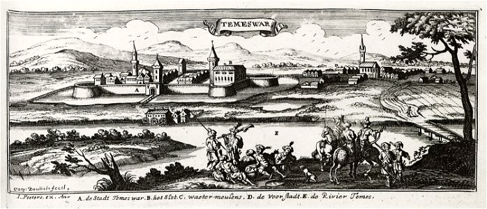 Temeswar - Peeters Jacob - 1686