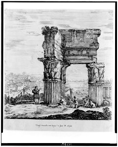 Templi Concordie inter Capito. et forum R. reliquiae LCCN92500747