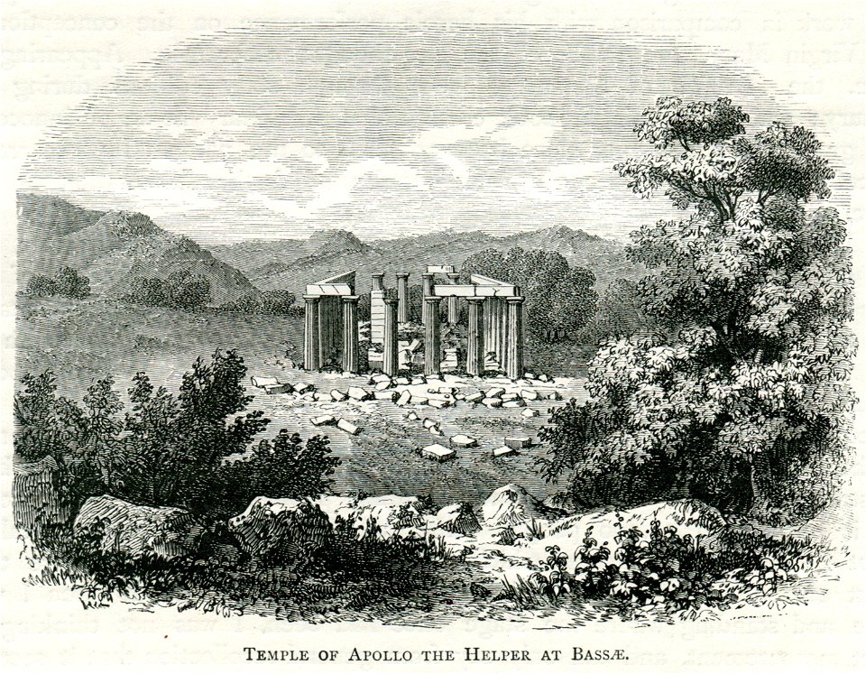 Temple of Apollo the Helper at Bassae - Mahaffy John Pentland - 1890
