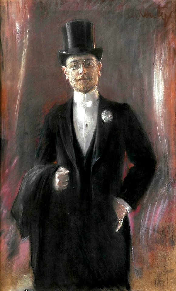 Teodor Axentowicz - Portret męski