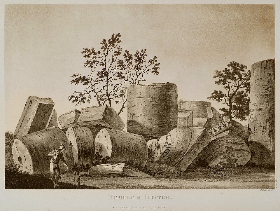 Temple of Jupiter - Wilkins William - 1807